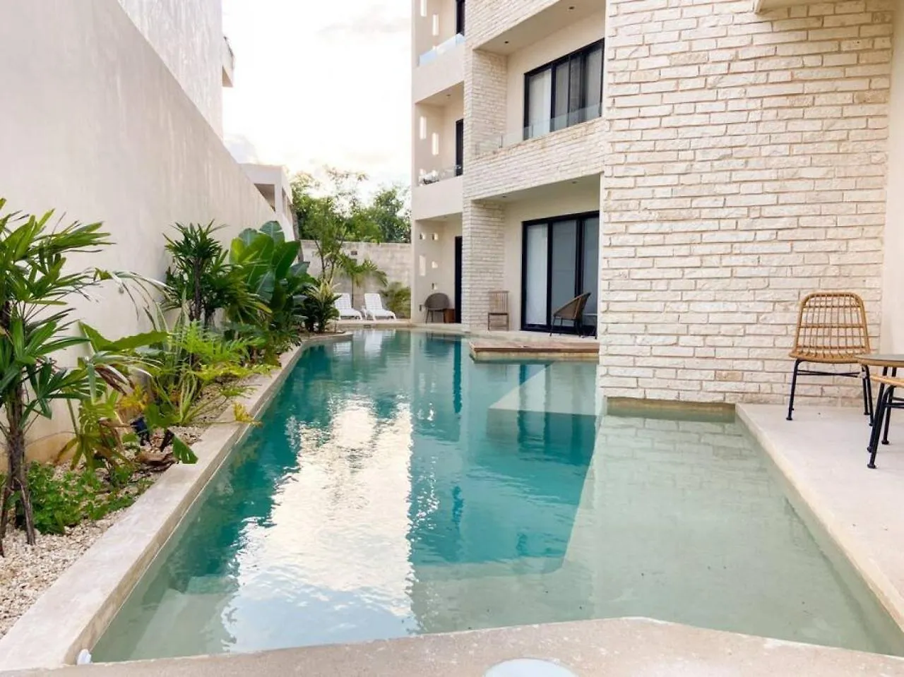 Apartament Bohochic Studio With Full Kitchen, Pool, Balcony Wifi Tulum