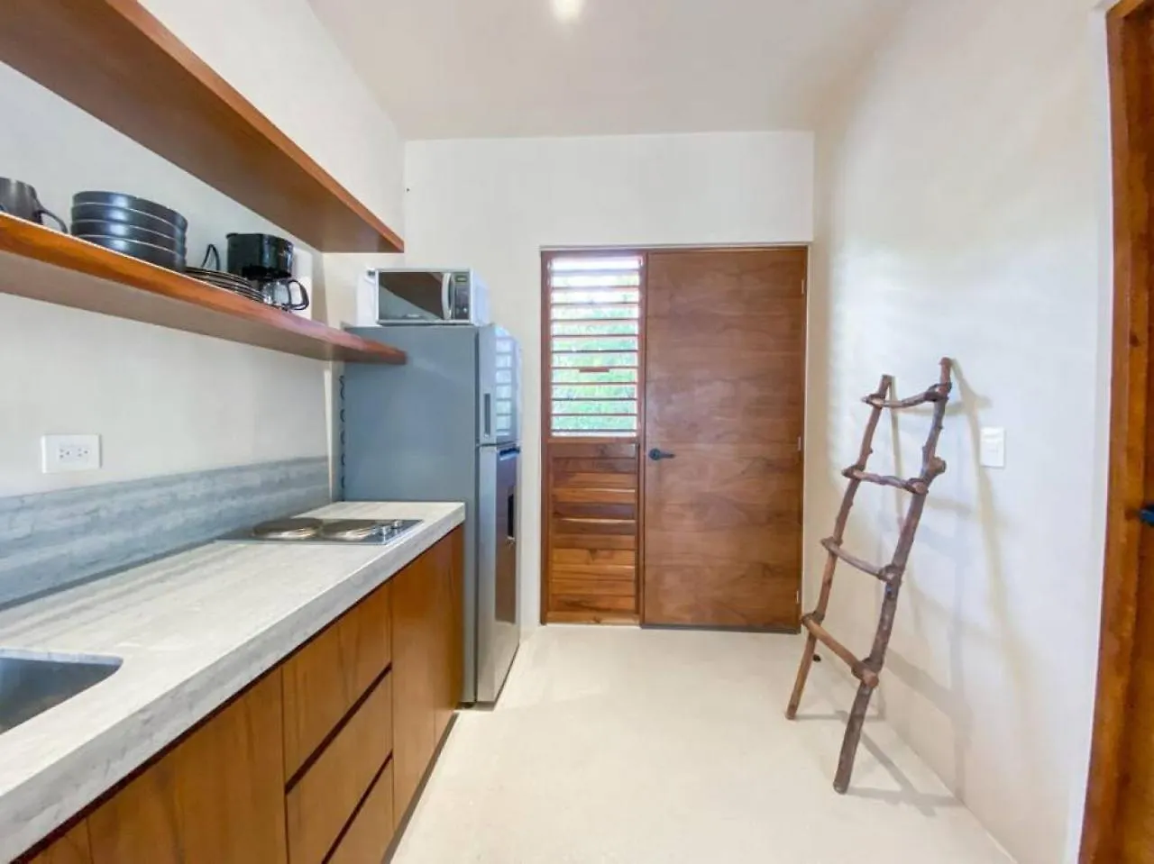 Bohochic Studio With Full Kitchen, Pool, Balcony Wifi Tulum Apartment