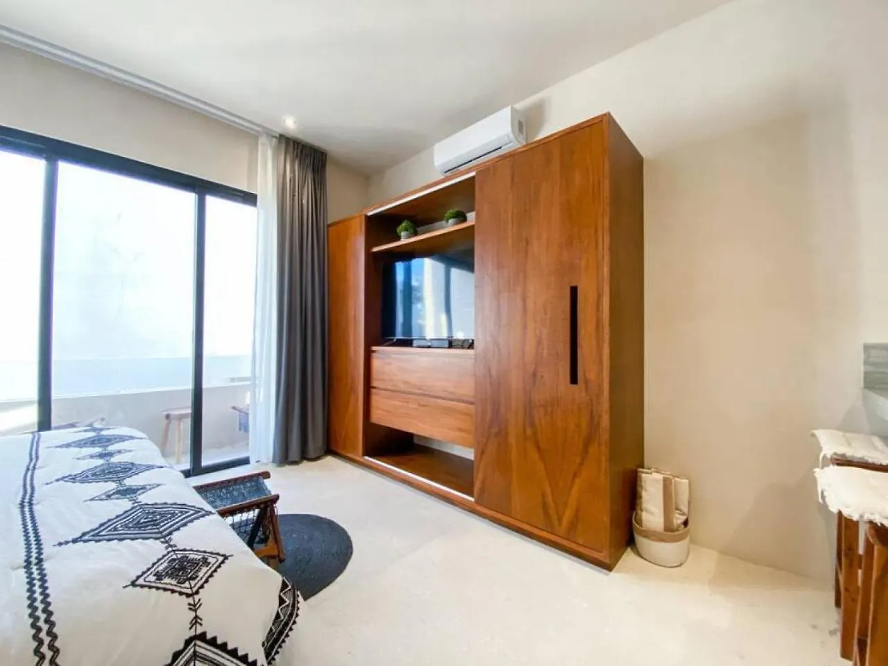 Apartment Bohochic Studio With Full Kitchen, Pool, Balcony Wifi Tulum