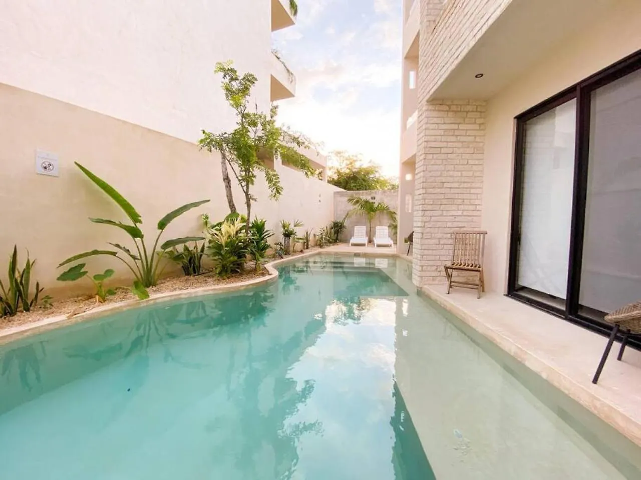 Bohochic Studio With Full Kitchen, Pool, Balcony Wifi Tulum Mexico